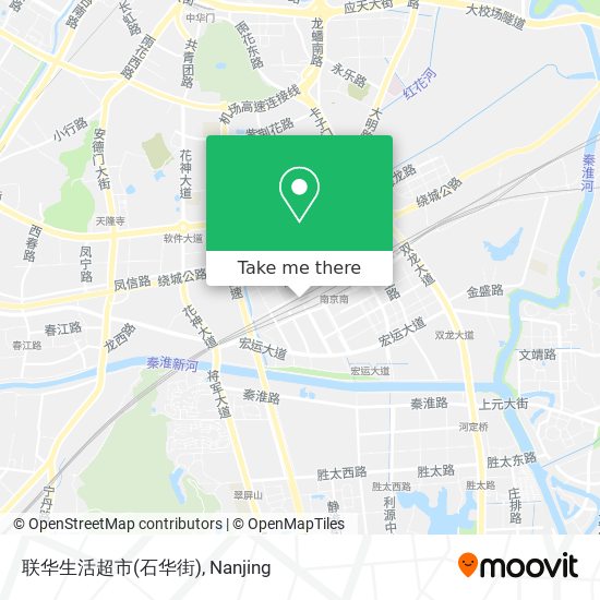 联华生活超市(石华街) map