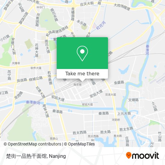 楚街一品热干面馆 map