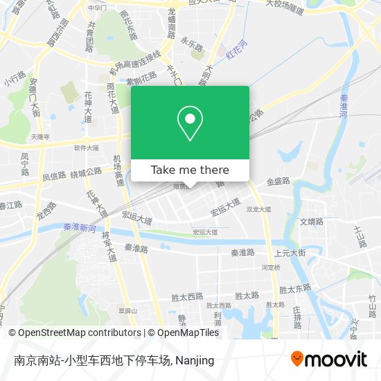 南京南站-小型车西地下停车场 map
