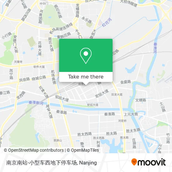 南京南站-小型车西地下停车场 map