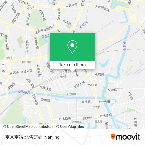 南京南站-北售票处 map