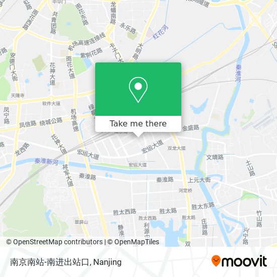 南京南站-南进出站口 map