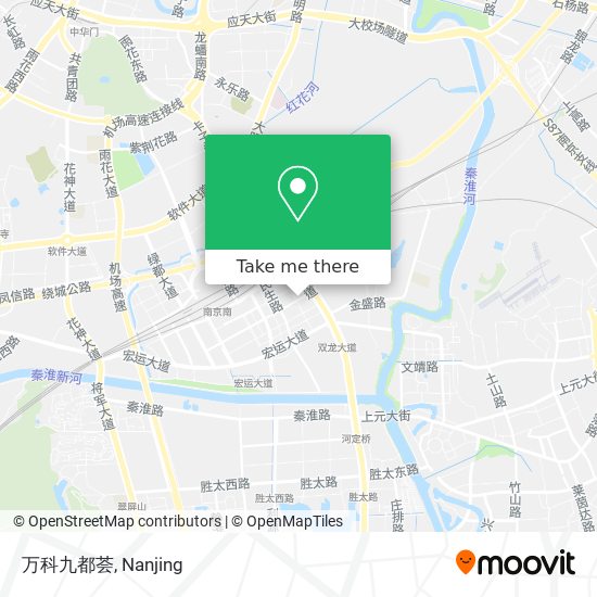 万科九都荟 map