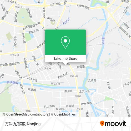 万科九都荟 map