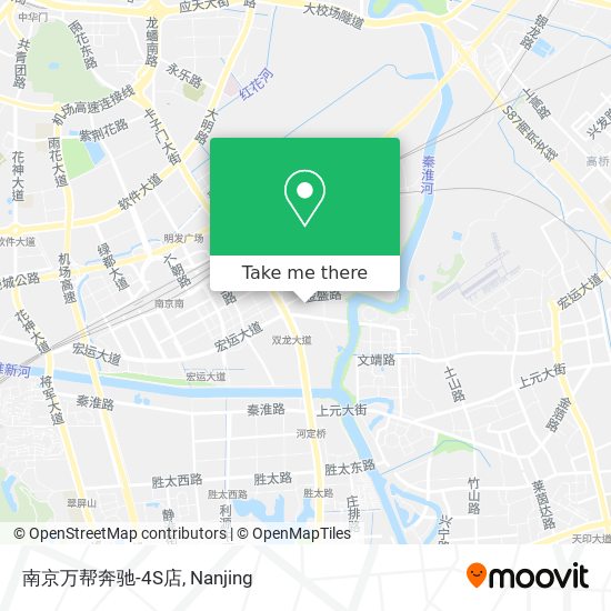南京万帮奔驰-4S店 map