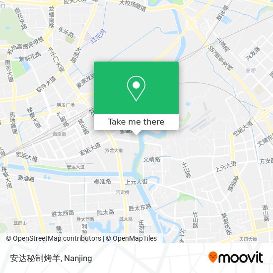 安达秘制烤羊 map