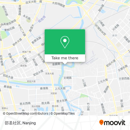 邵圣社区 map