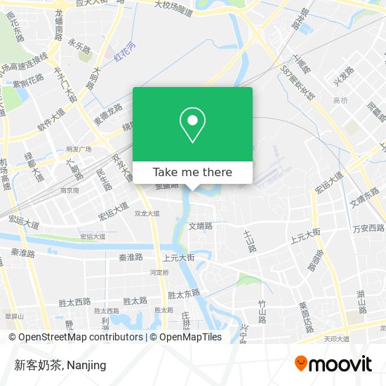 新客奶茶 map
