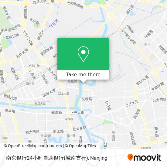 南京银行24小时自助银行(城南支行) map