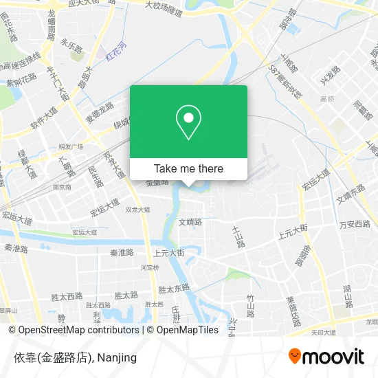 依靠(金盛路店) map