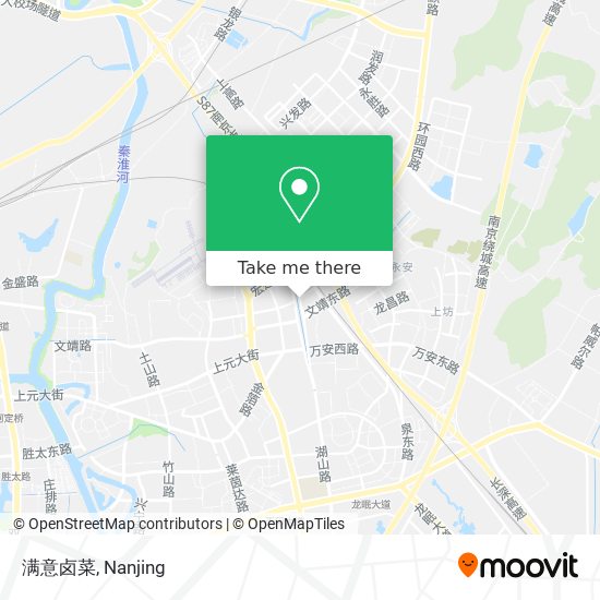 满意卤菜 map
