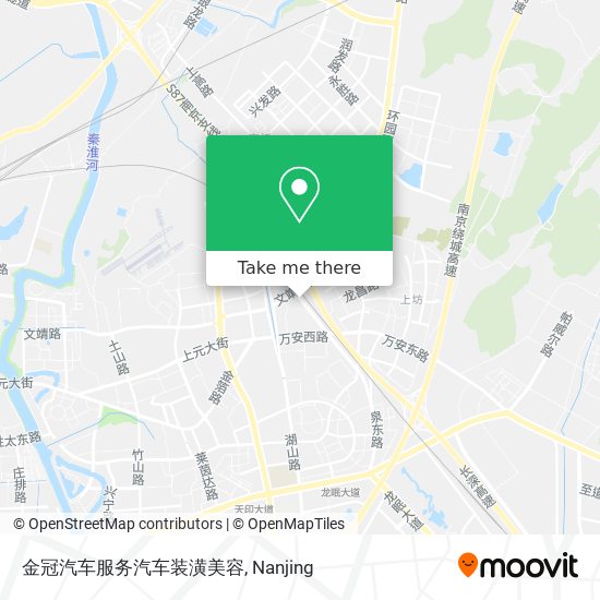 金冠汽车服务汽车装潢美容 map