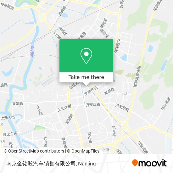 南京金铭毅汽车销售有限公司 map
