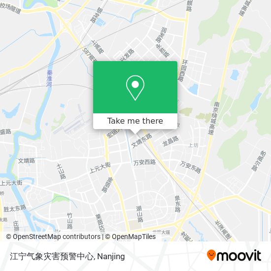 江宁气象灾害预警中心 map