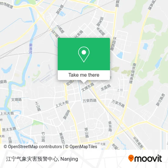 江宁气象灾害预警中心 map