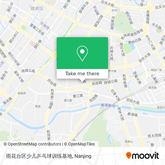 雨花台区少儿乒乓球训练基地 map