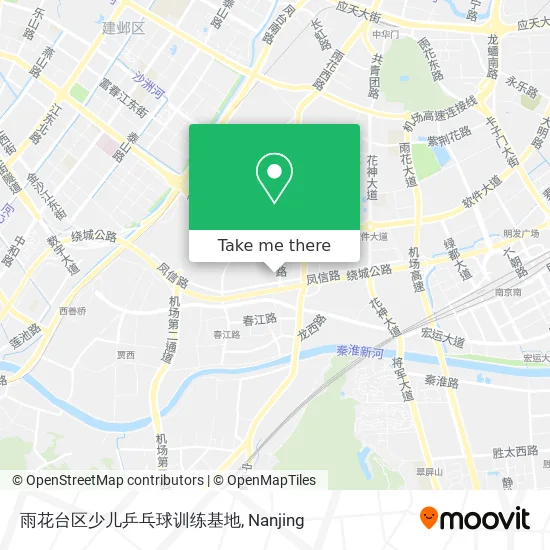 雨花台区少儿乒乓球训练基地 map