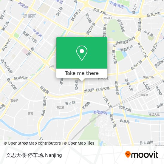 文思大楼-停车场 map