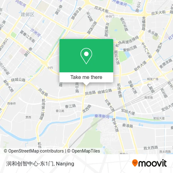 润和创智中心-东1门 map