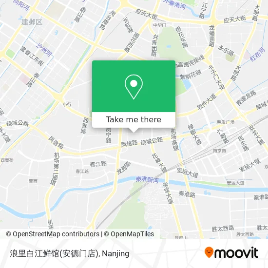 浪里白江鲜馆(安德门店) map
