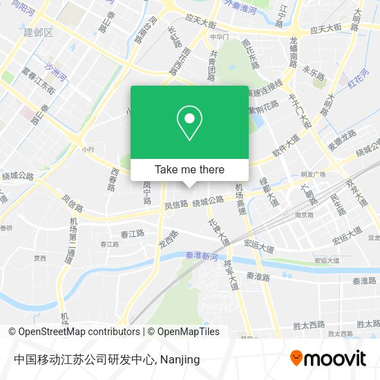 中国移动江苏公司研发中心 map