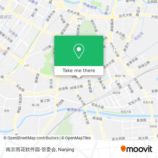南京雨花软件园-管委会 map