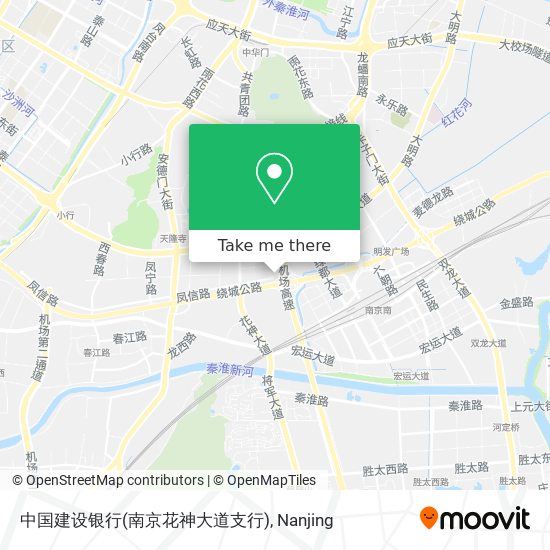 中国建设银行(南京花神大道支行) map