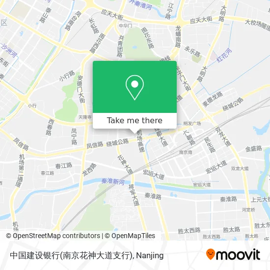 中国建设银行(南京花神大道支行) map