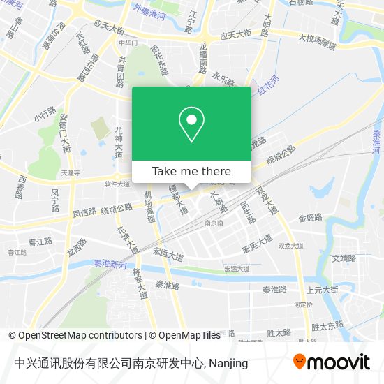 中兴通讯股份有限公司南京研发中心 map