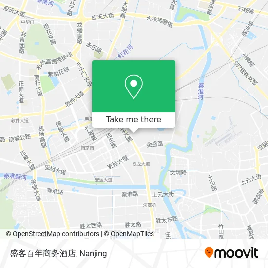 盛客百年商务酒店 map