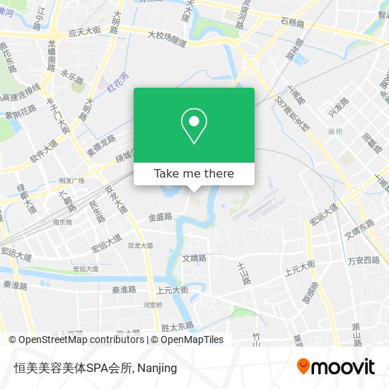 恒美美容美体SPA会所 map