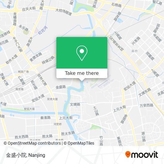 金盛小院 map
