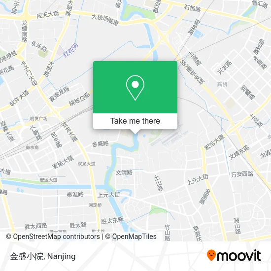 金盛小院 map