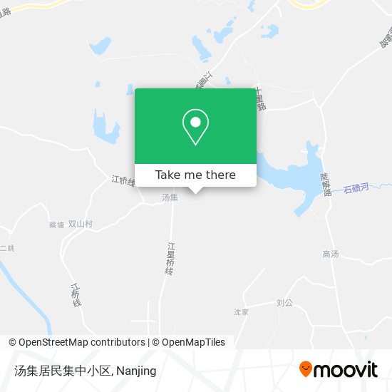 汤集居民集中小区 map