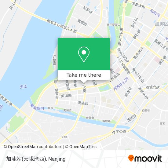 加油站(云垅湾西) map
