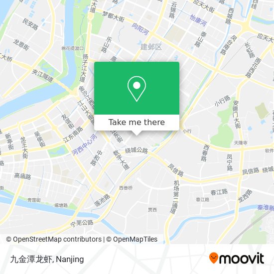 九金潭龙虾 map
