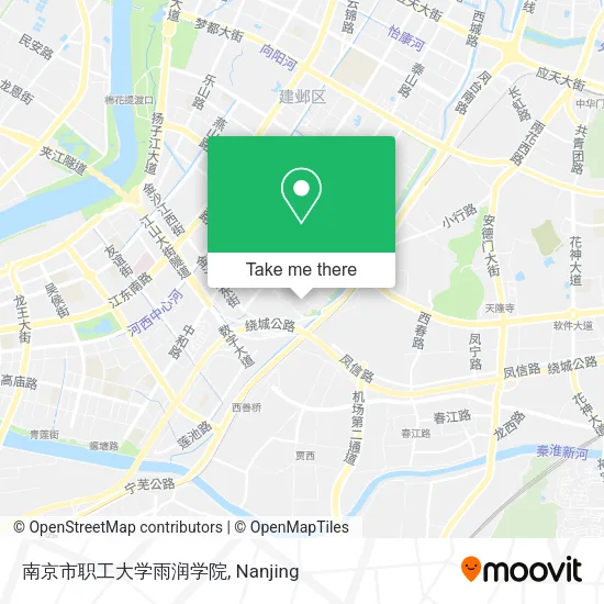 南京市职工大学雨润学院 map