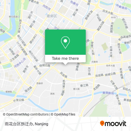雨花台区拆迁办 map