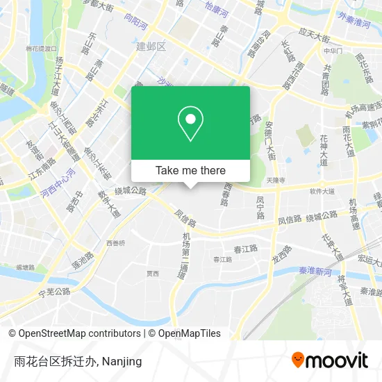 雨花台区拆迁办 map