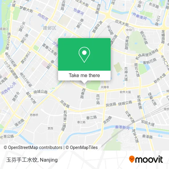 玉芬手工水饺 map