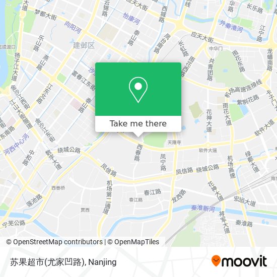 苏果超市(尤家凹路) map