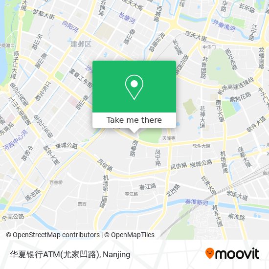 华夏银行ATM(尤家凹路) map