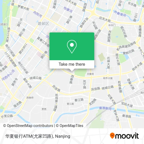 华夏银行ATM(尤家凹路) map