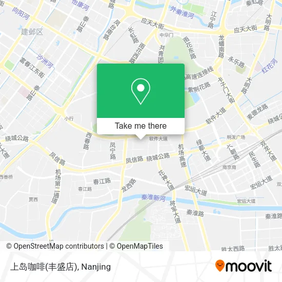 上岛咖啡(丰盛店) map