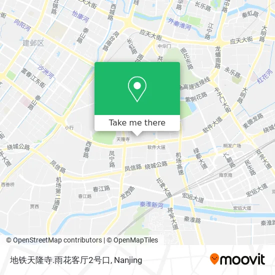 地铁天隆寺.雨花客厅2号口 map