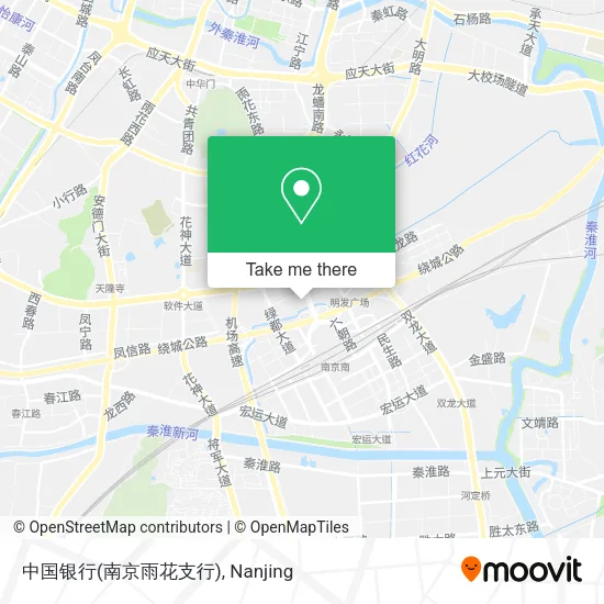 中国银行(南京雨花支行) map