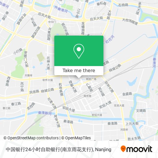 中国银行24小时自助银行(南京雨花支行) map