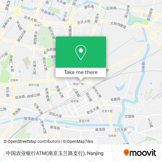 中国农业银行ATM(南京玉兰路支行) map