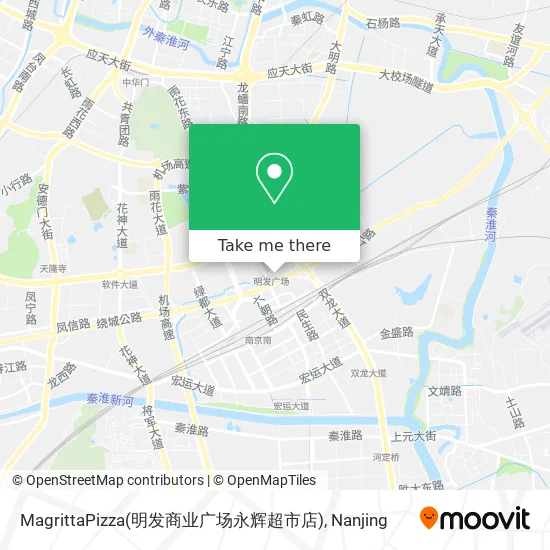 MagrittaPizza(明发商业广场永辉超市店) map