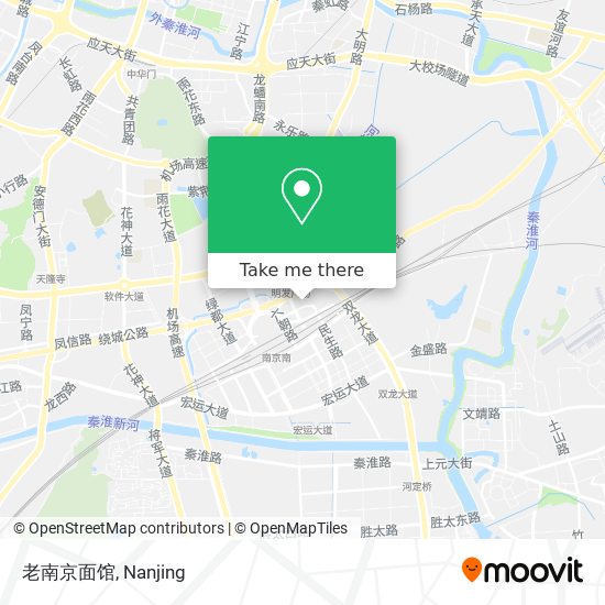 老南京面馆 map